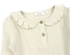 Lil Atelier wood ash flæse top